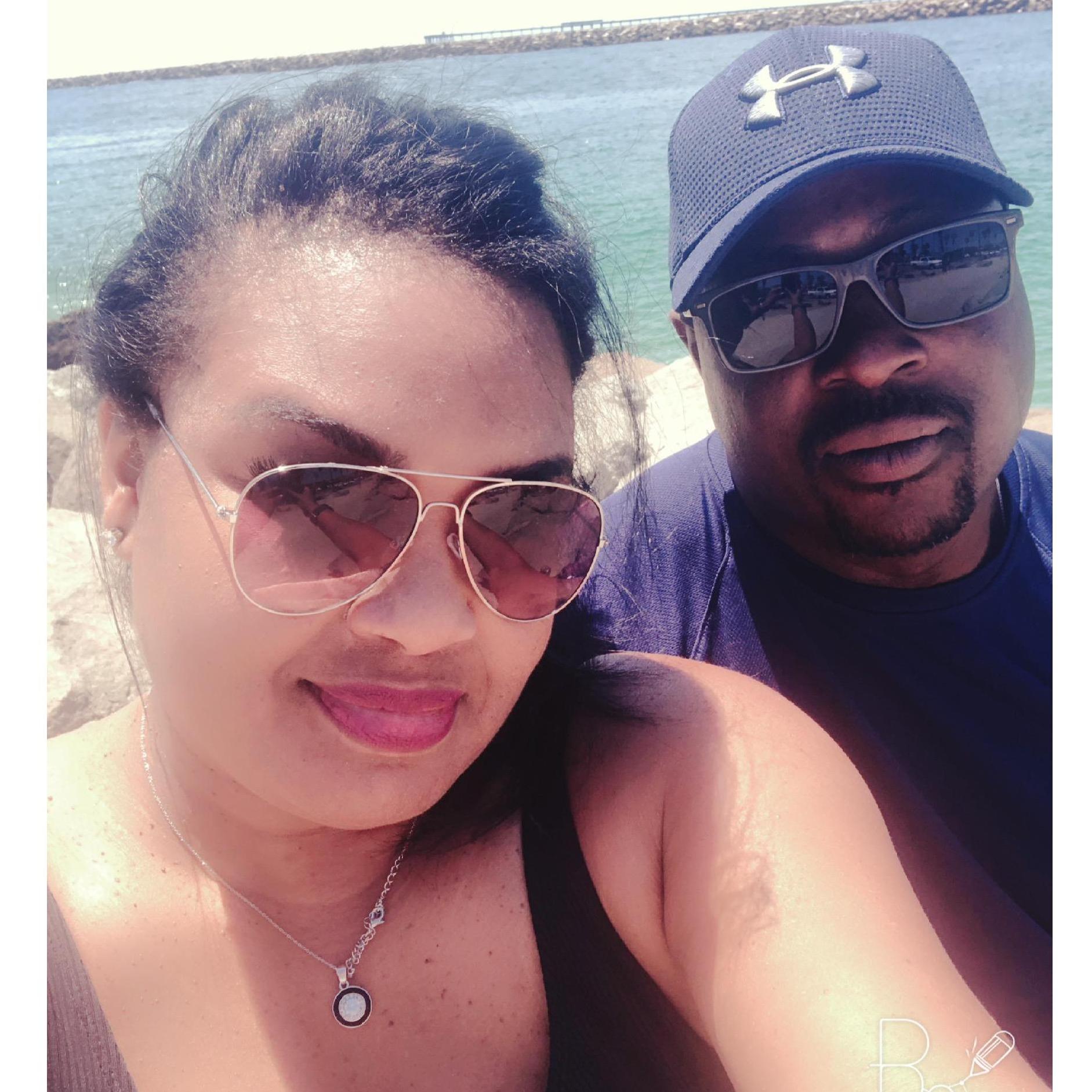 Beach Chill.. riding bikes ... outside lunch PERFECT FOR US ..