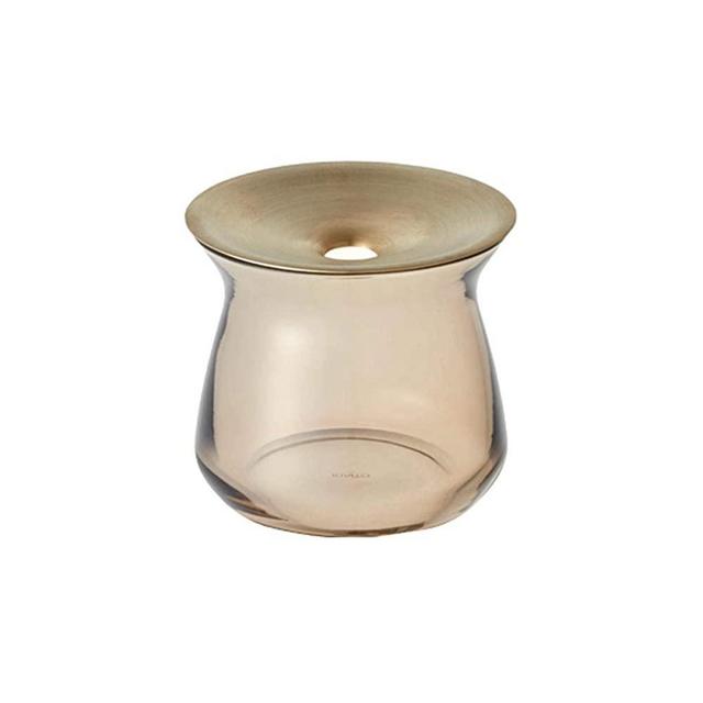 Kinto Luna Flower Vase Brown φ80x70mm