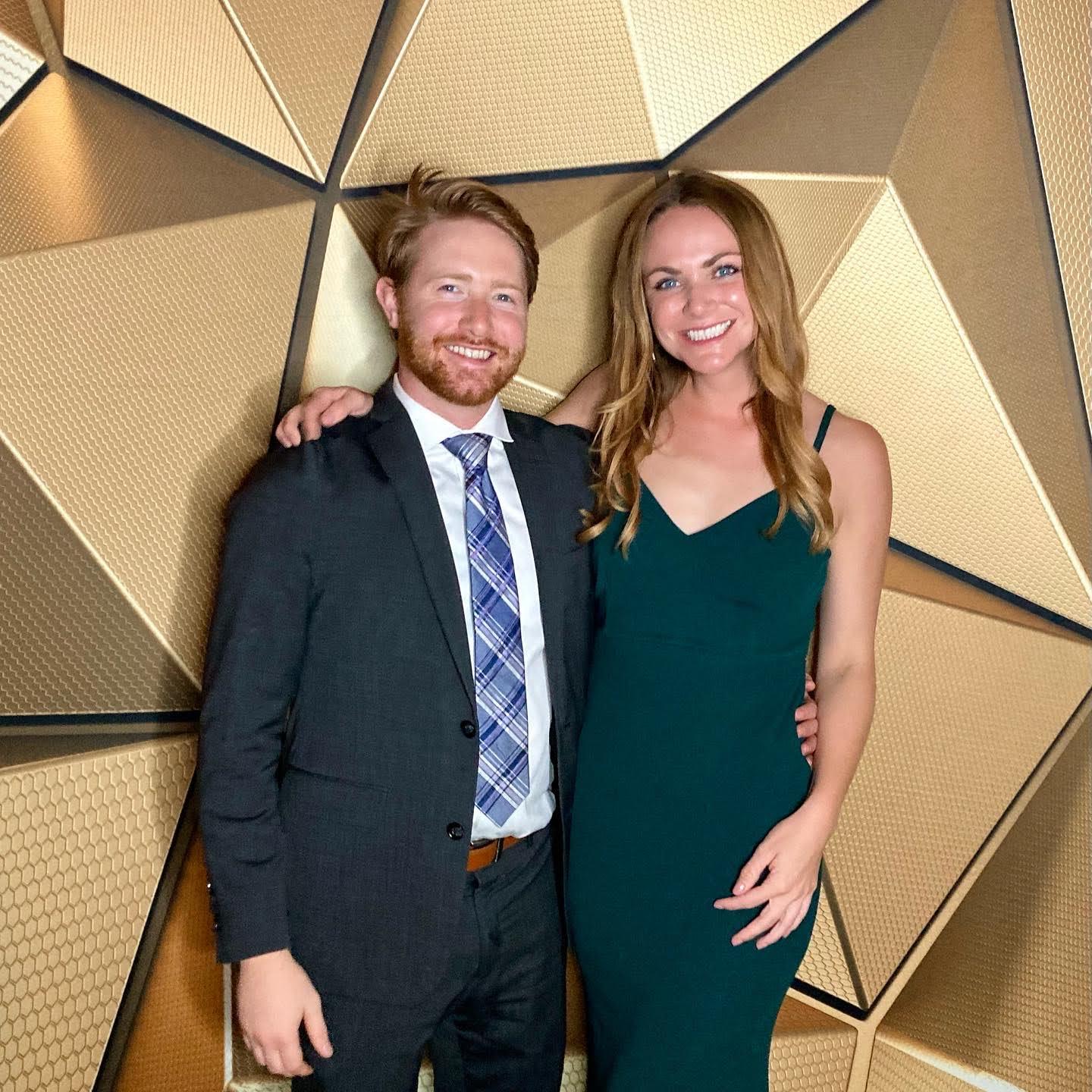 One of us split our pants dancing at this wedding. Odds on a repeat this February?