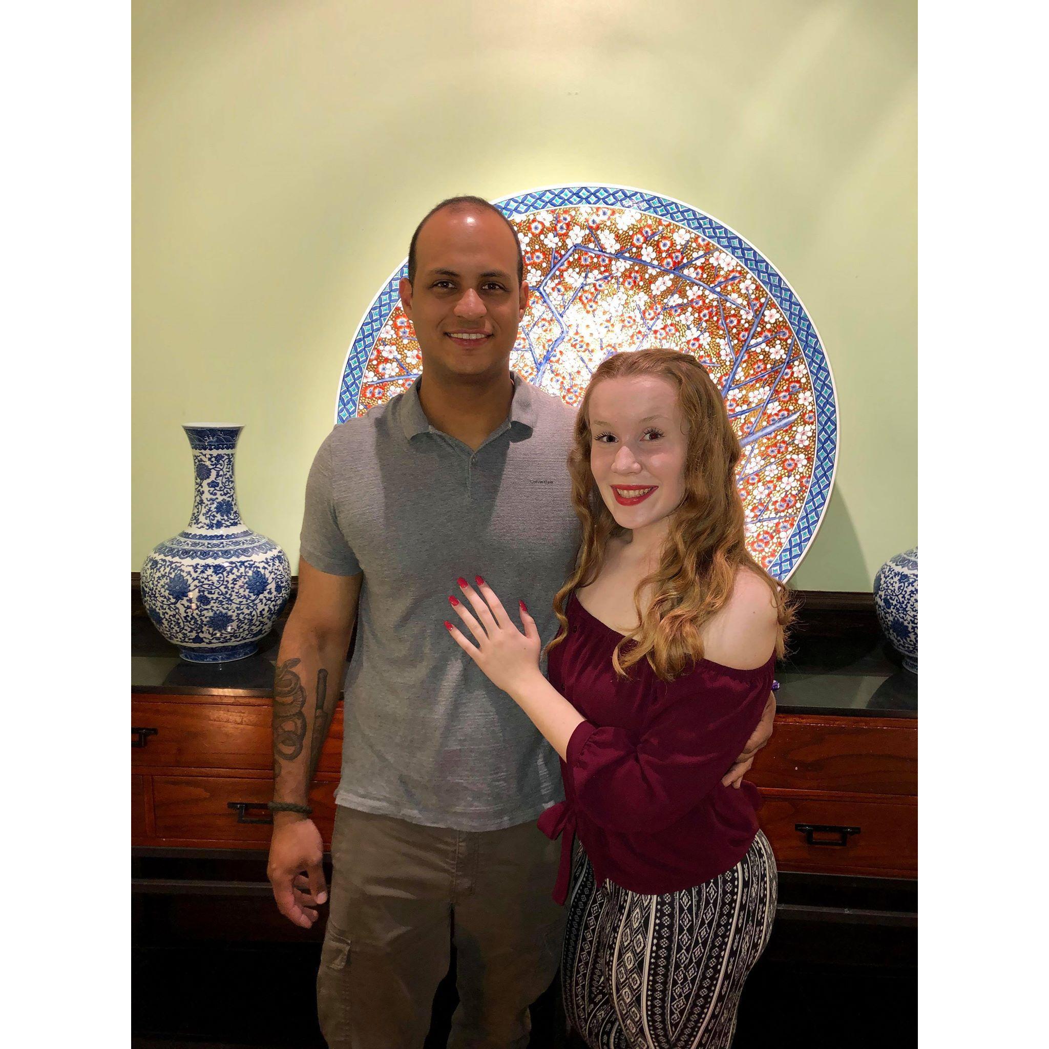 Had my favorite man by my side on my 21st birthday. :)