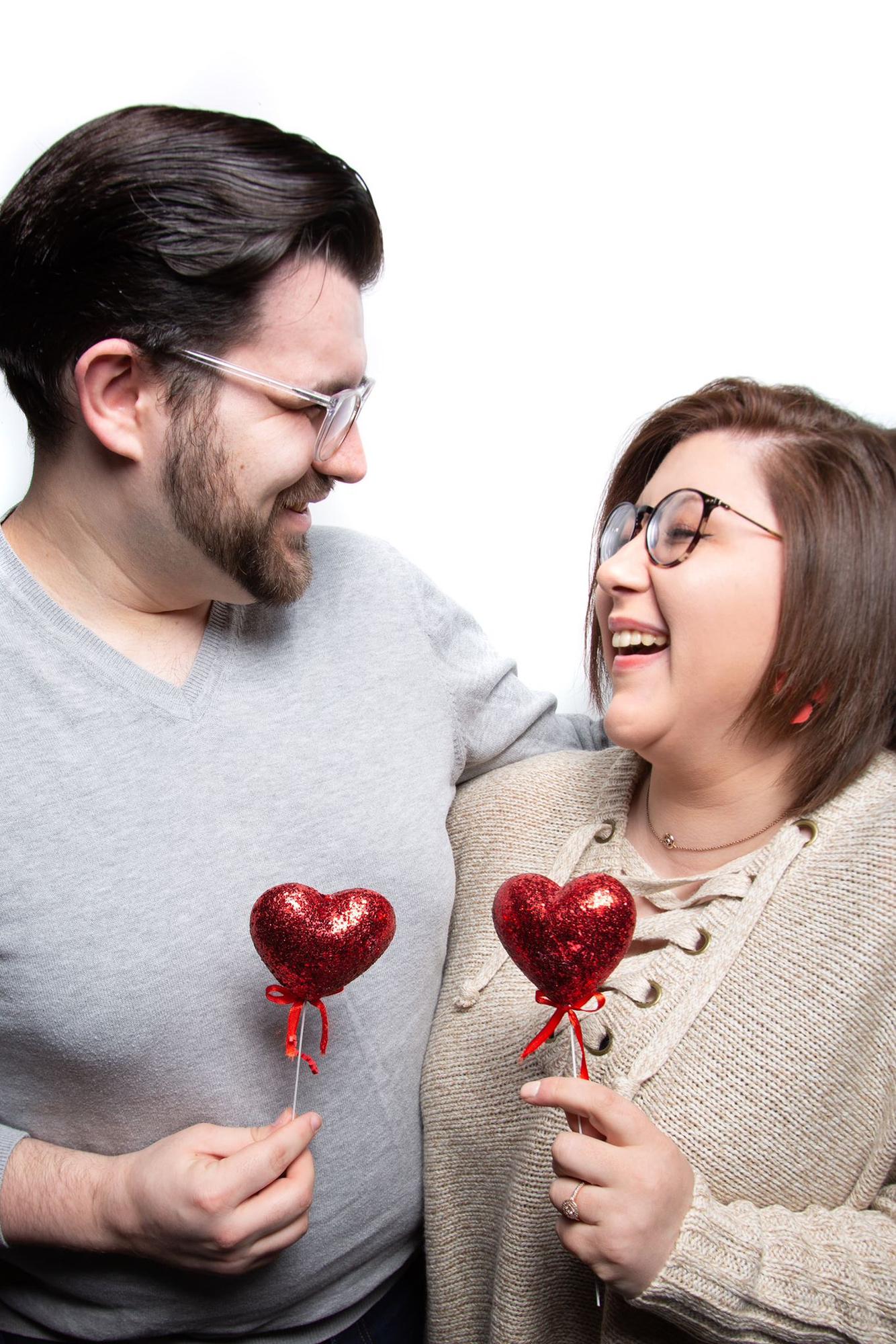Our last photo before the COVID shutdown- we went to a Valentines Day dinner at Turtleback Zoo. (2020)
