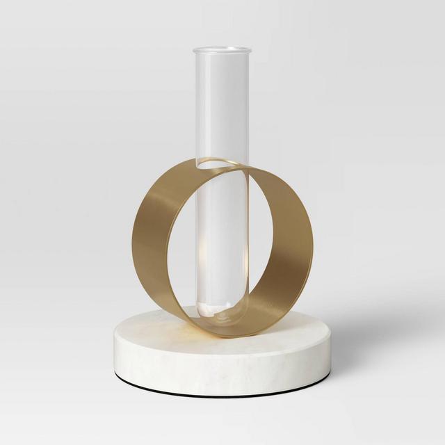 Single Metal/Marble Standing Vessel - Threshold™