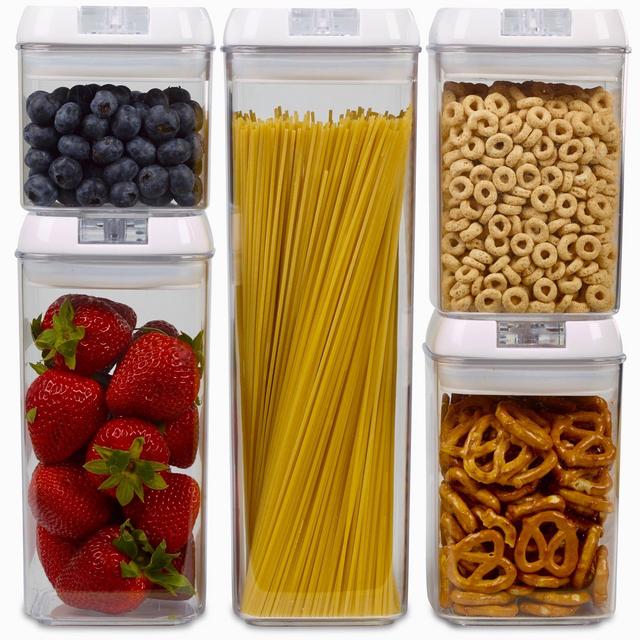 1790 Airtight Food Storage Containers with Lids - 5 Pack