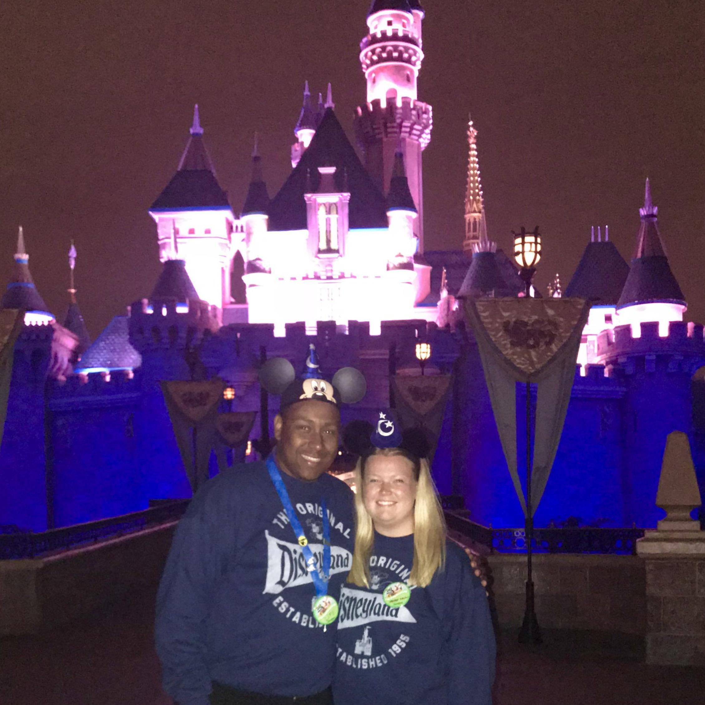 First trip to Disneyland together