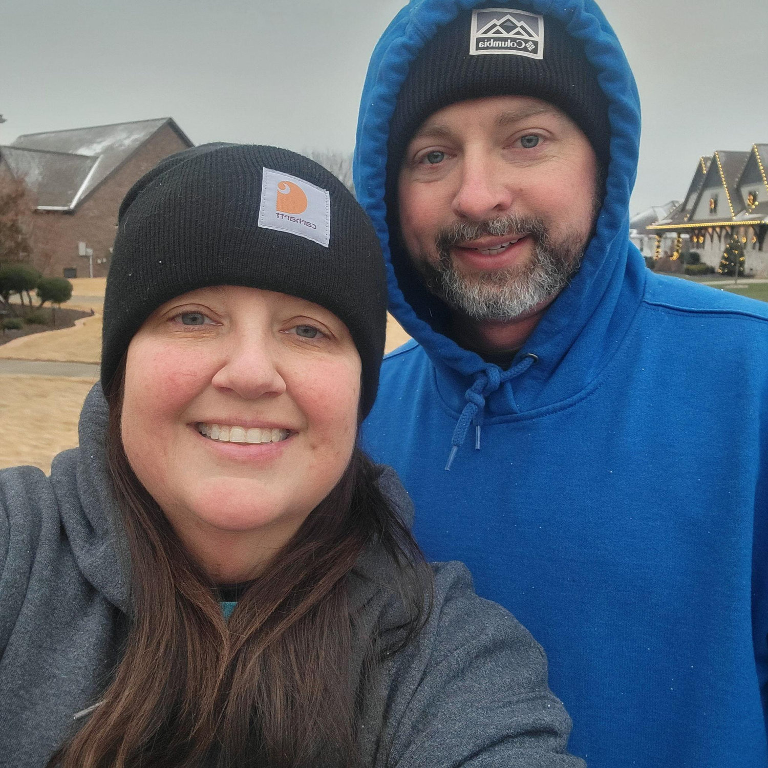 We were dedicated to get our walk in, even in the cold!