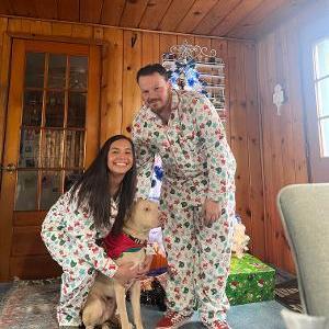 Our little Christmas picture with Chapo!