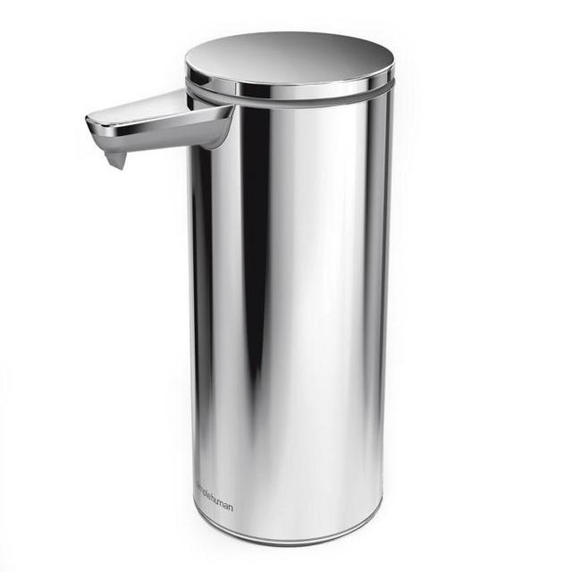 simplehuman® Rechargeable Sensor Soap Pump in Polished Nickel