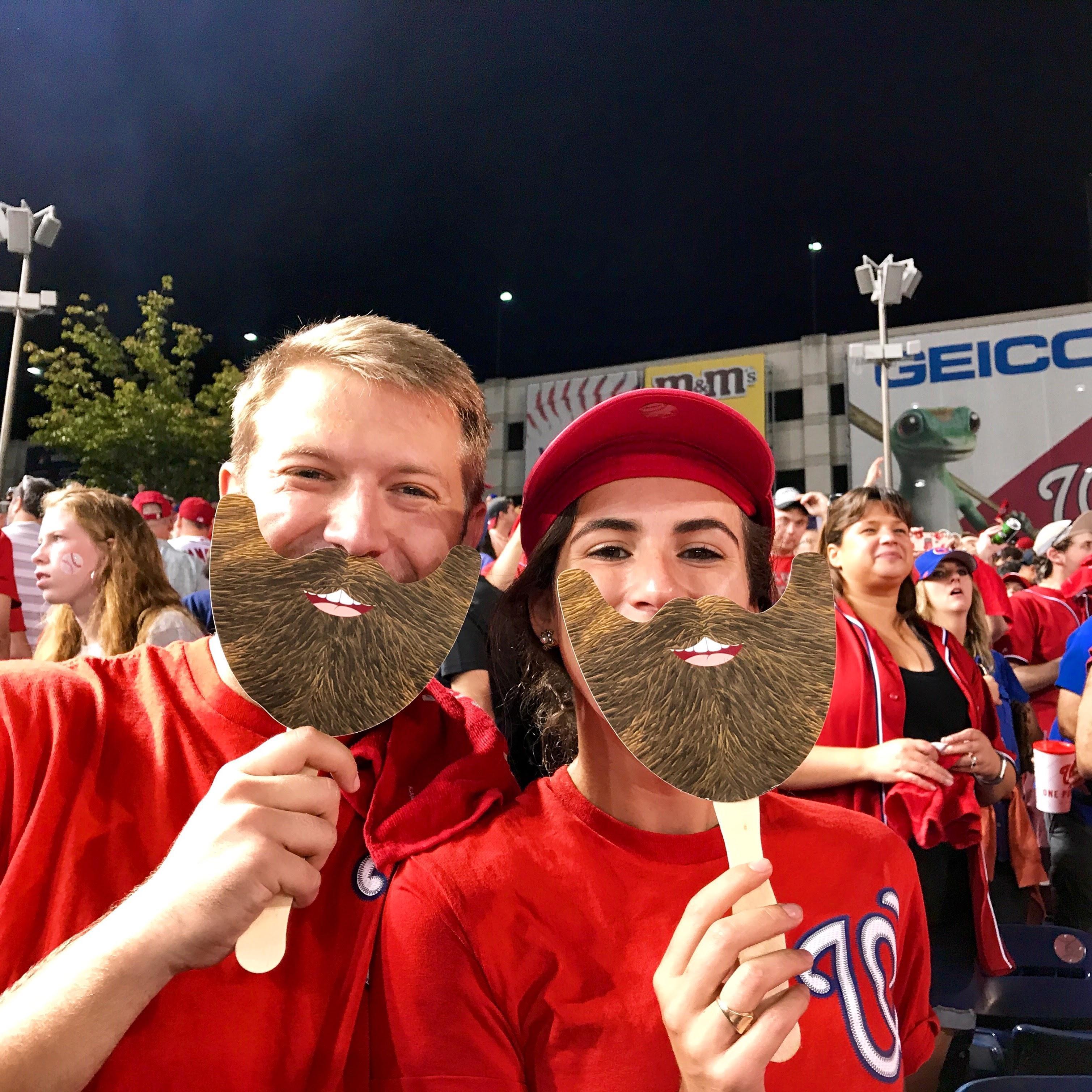 Nationals playoff game, 2017