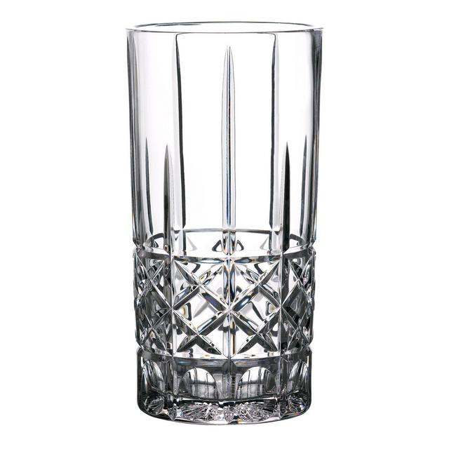 Brady Clear 9" Indoor Crystal Table Vase