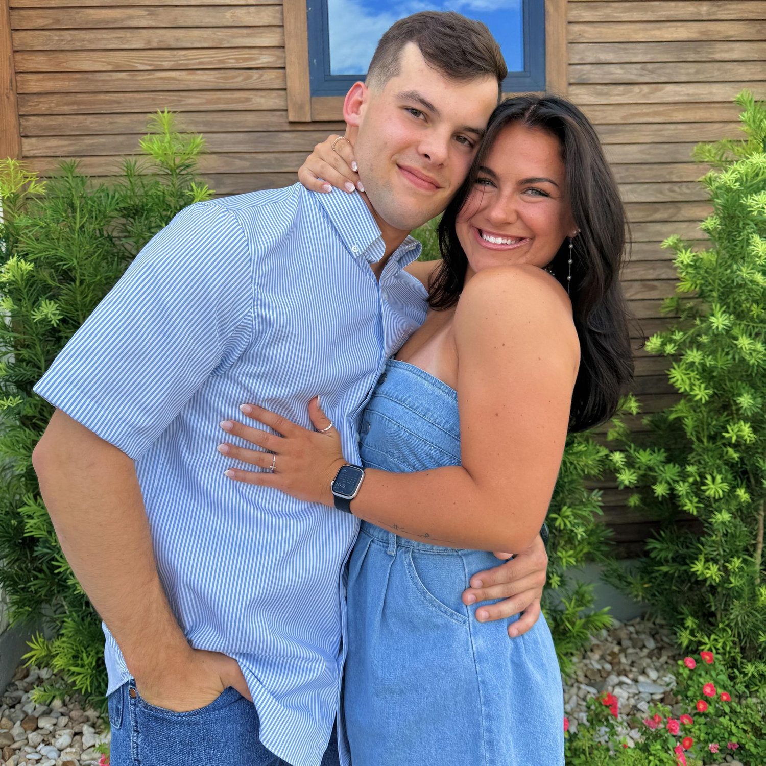 Our first date!