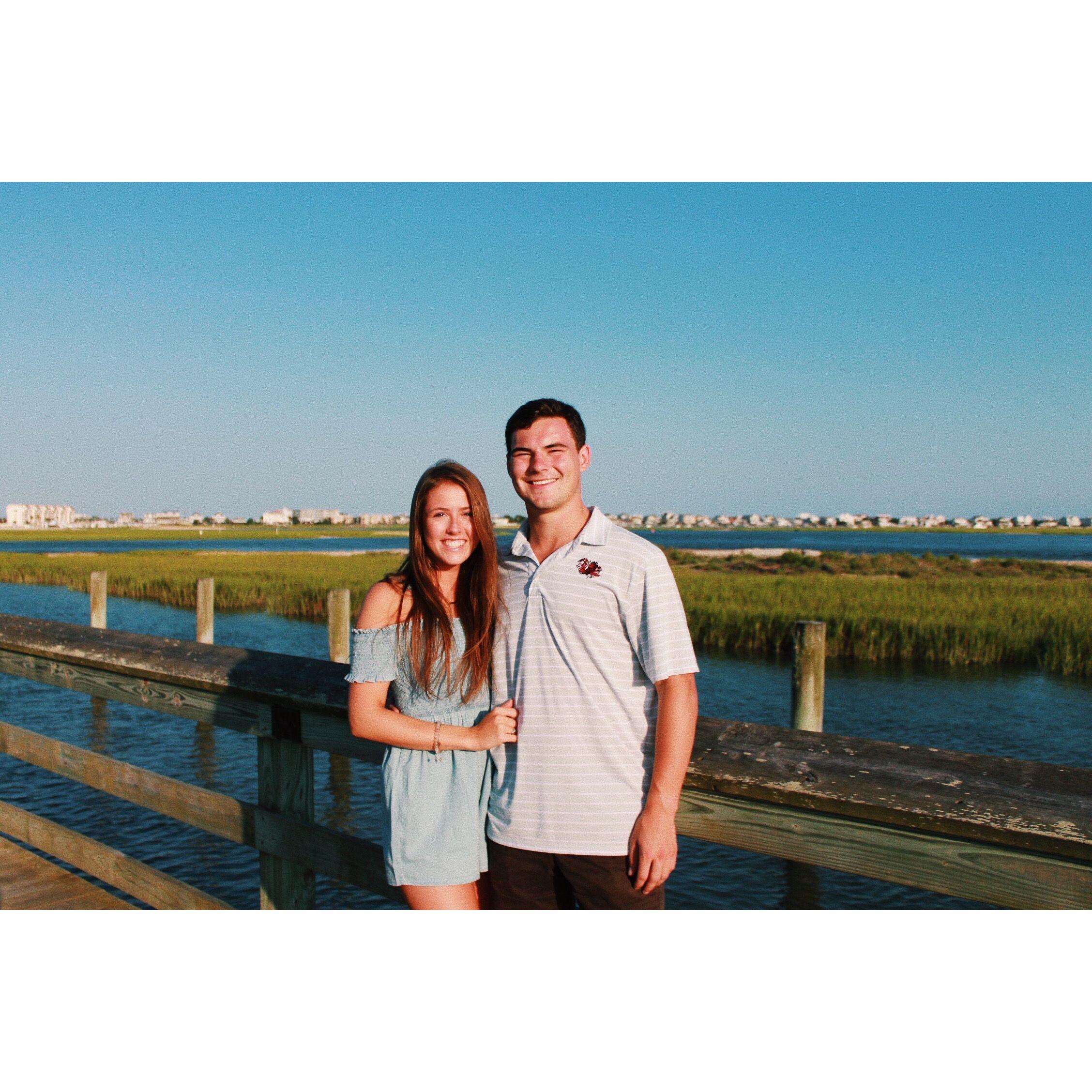 First picture together! July 14, 2018