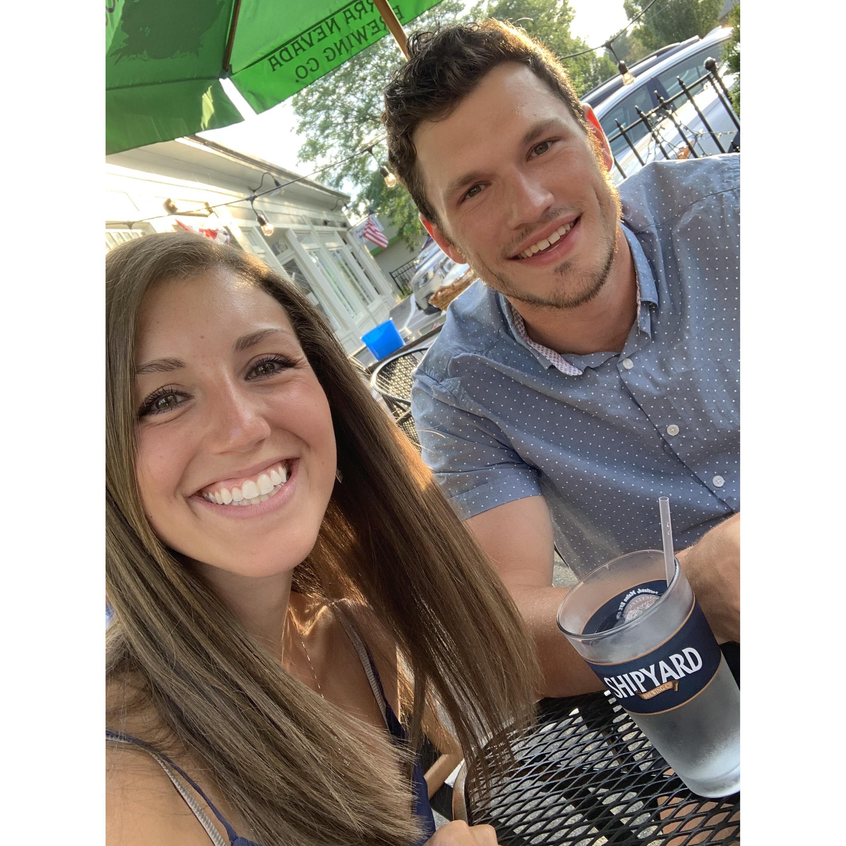 Date night at one of our favorite restaurants- JP's