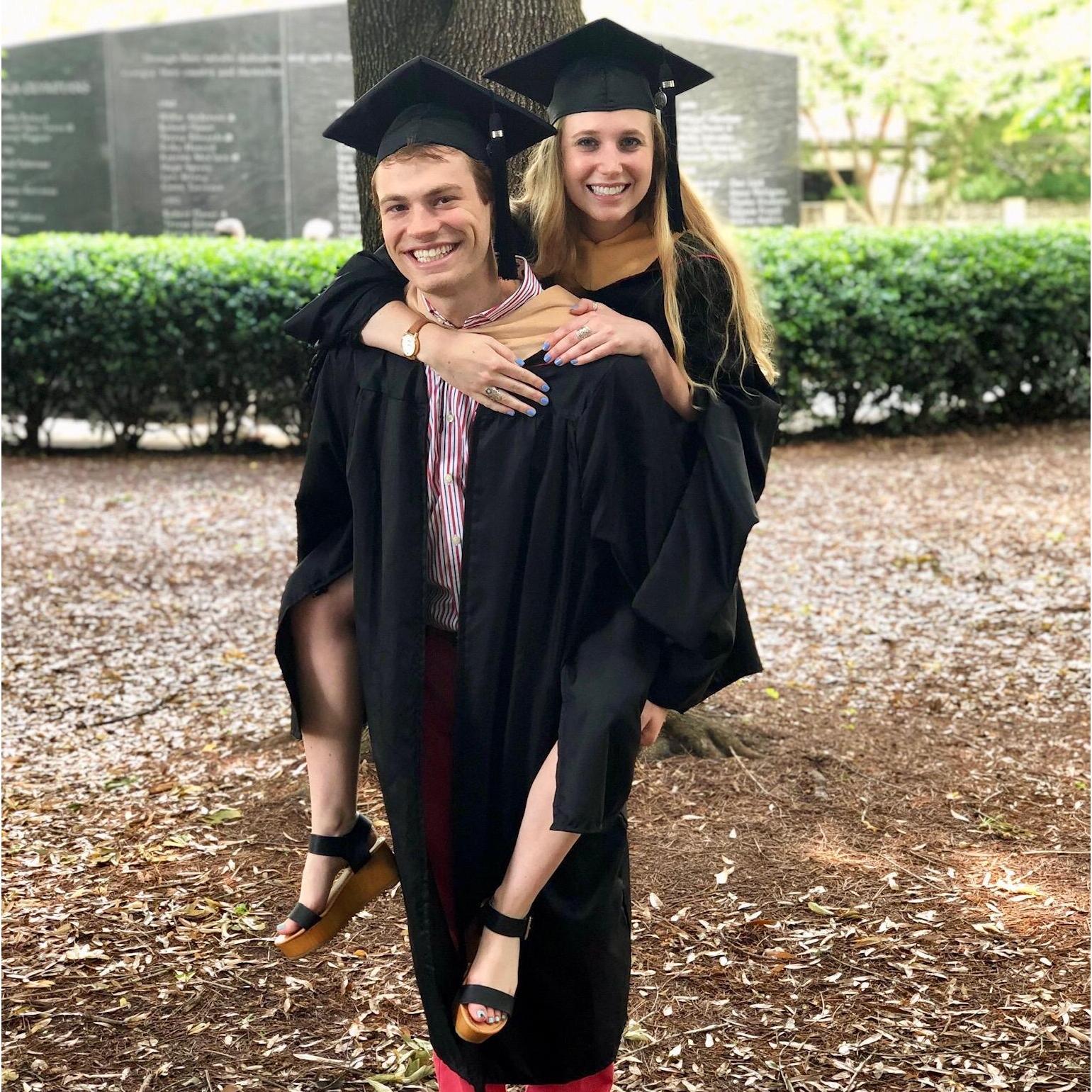 the one where we graduated from grad school together