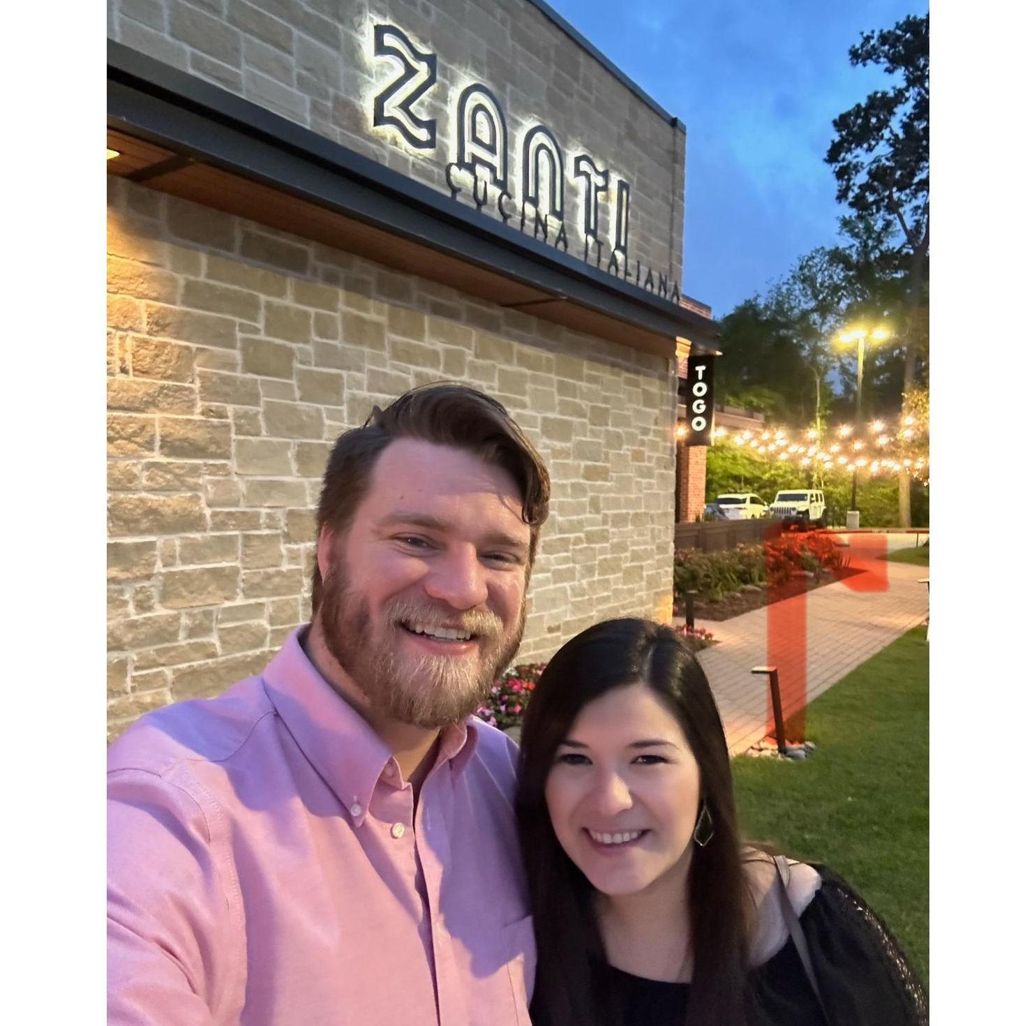 Where we had our first date!