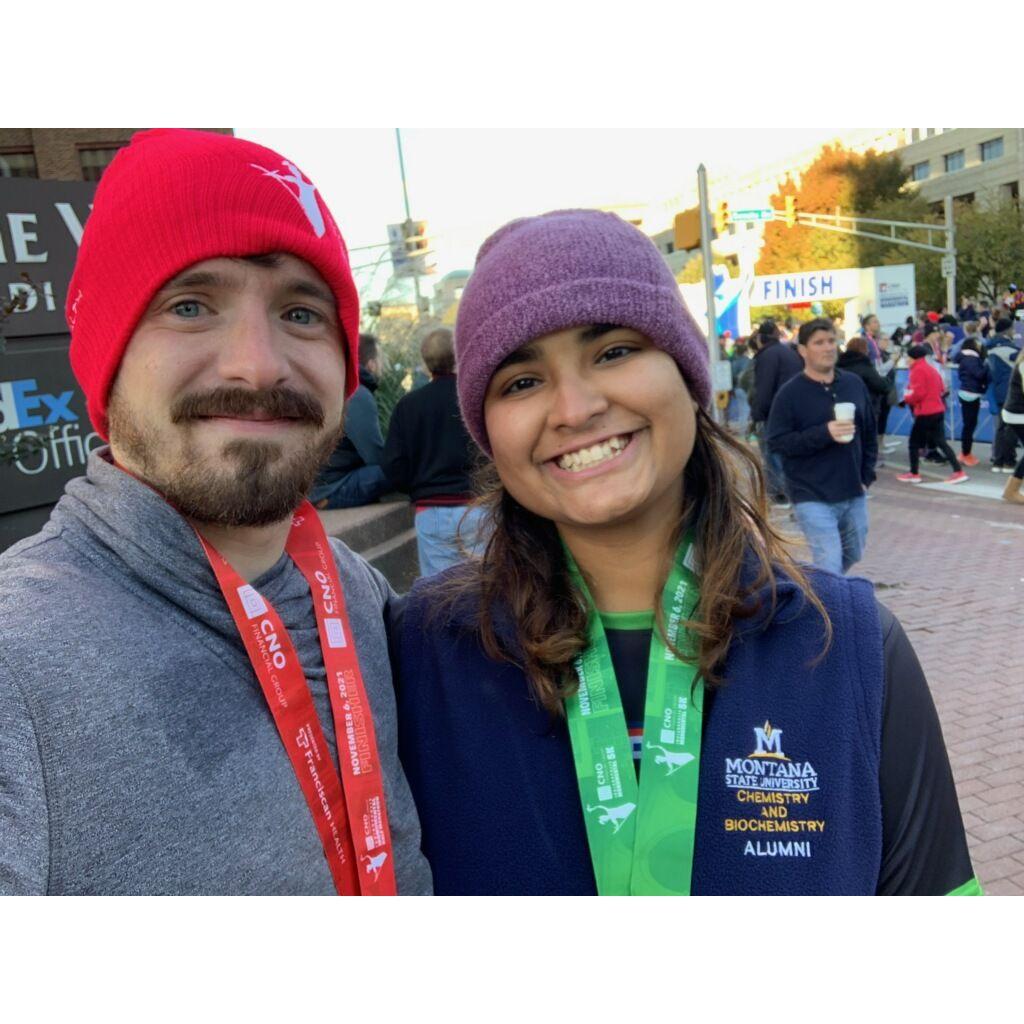 Our 2nd race together, November 2021