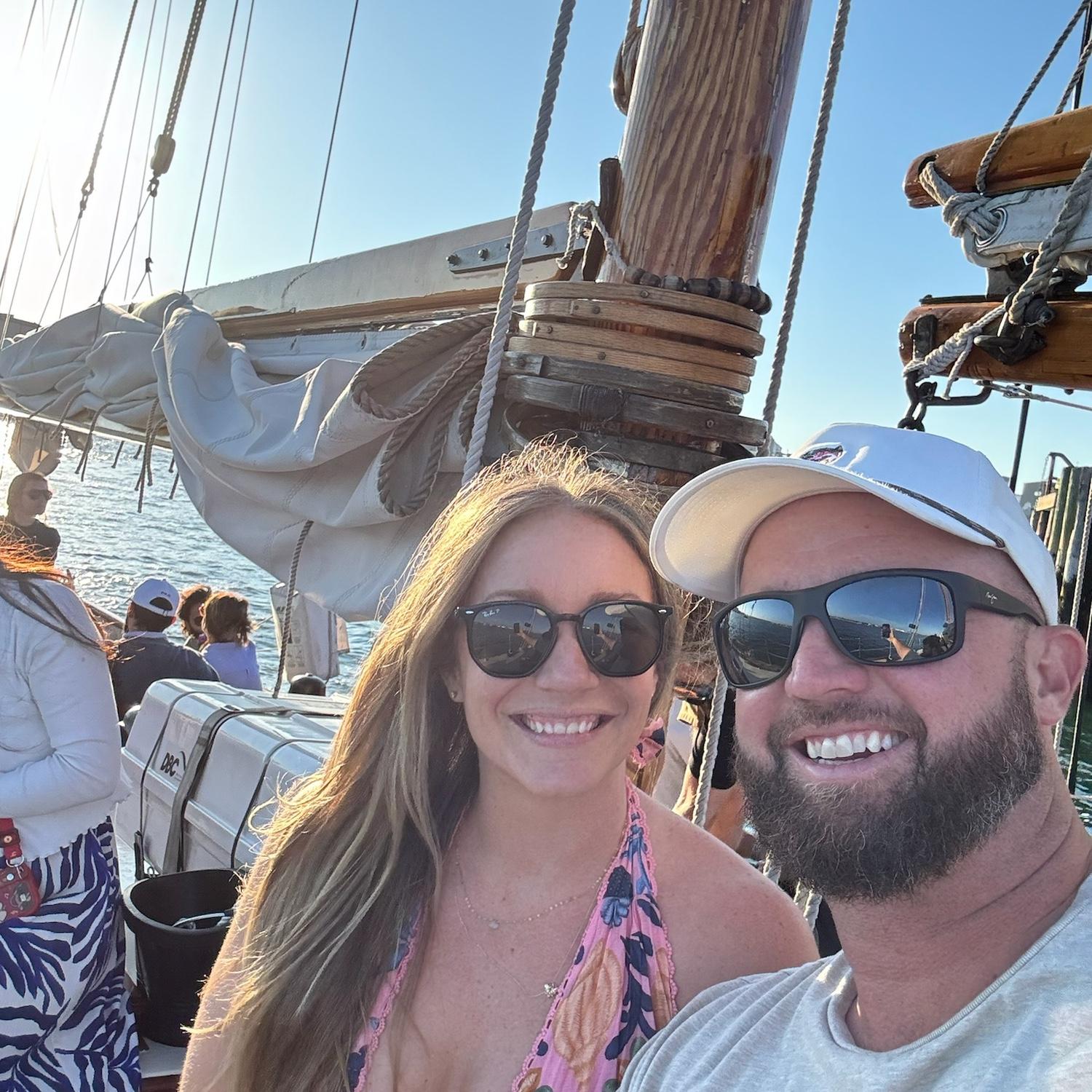 Sunset Cruise in Portland, Maine.