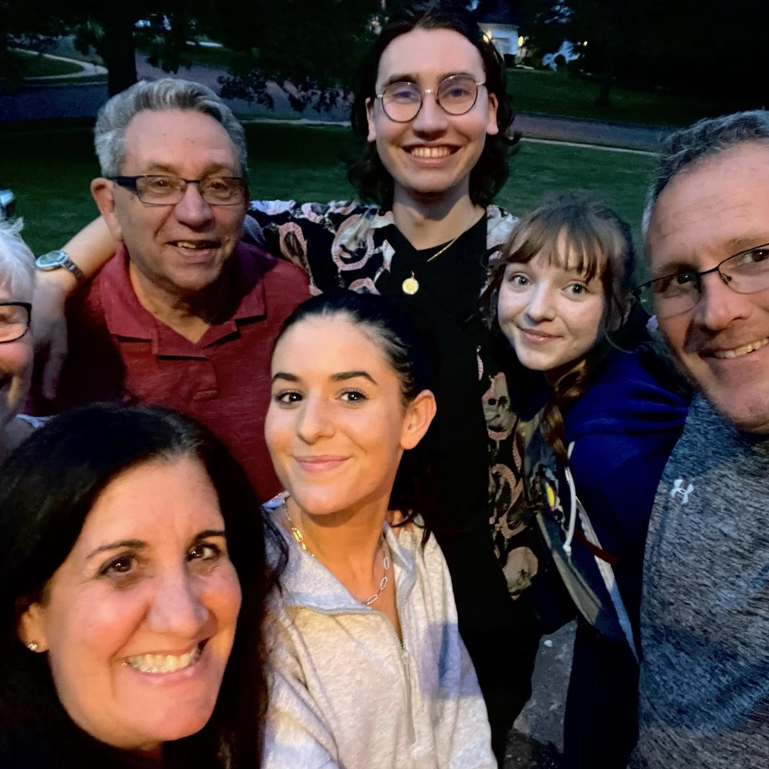 Meimei, Grandbob, and the Cohens!