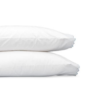 Dakota Pillowcase - Pair in "Pool" | Matouk Luxury Linens