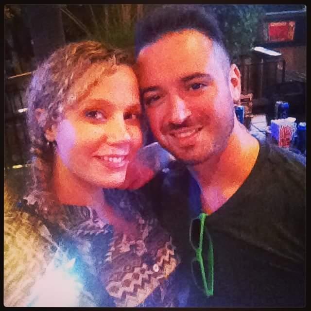 First photo together, Kings of Leon concert!