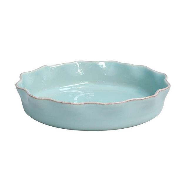Casafina Cook & Host Collection Stoneware Ceramic Pie Dish 10.75" (Blue)