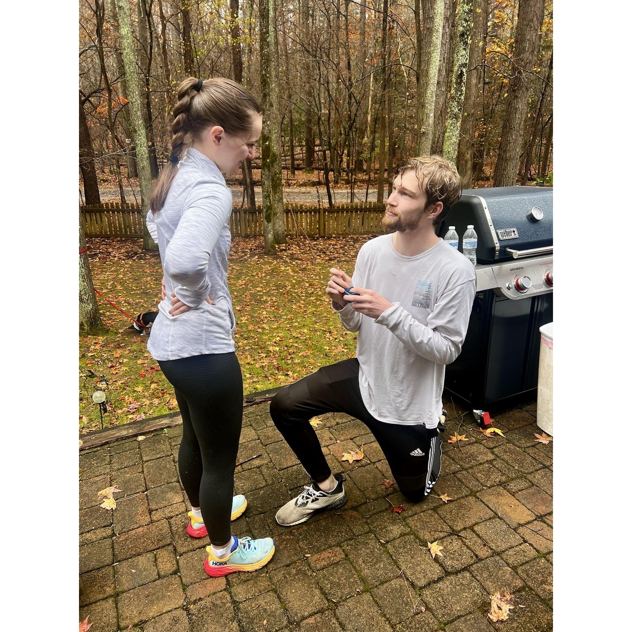 We're Engaged!