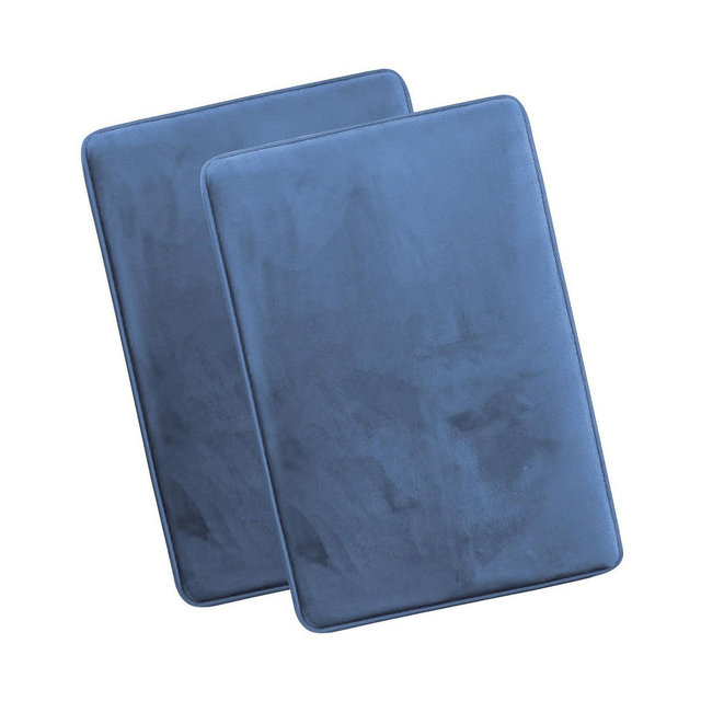 Non-Slip, Ultra Soft Plush, Memory Foam Bath Rug - Large 20"x32" - 2 Pack