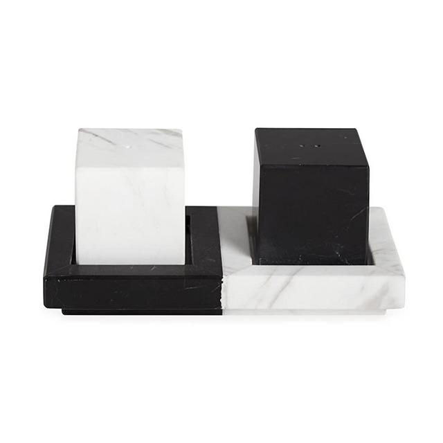Jonathan Adler - Salt & Pepper Shakers - Canaan - Black/White