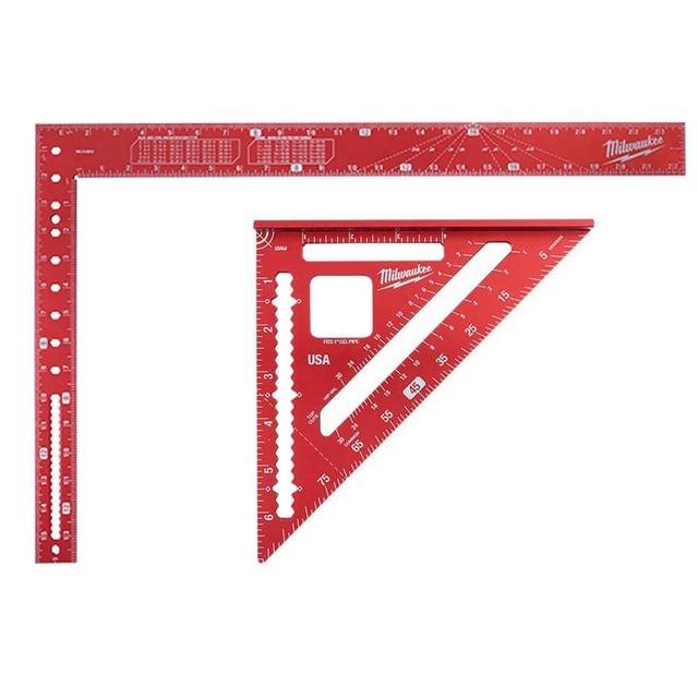 16 in. x 24 in. Aluminum Framing Square with 7 in. Rafter Square