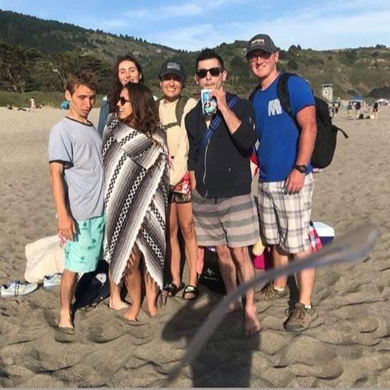 One of the many beach trips we went on during the summer of 2019. (The beginning of the Avid Hikers™️)