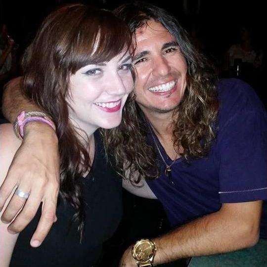 Our first photo together, taken on our first date!!