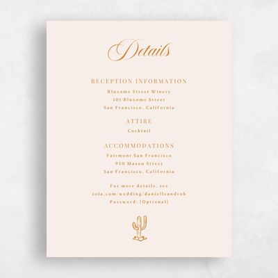Linen, Orange Wedding Enclosure - Jerome
