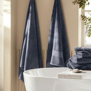 Plush 6-Piece Organic Bath Sheet Set