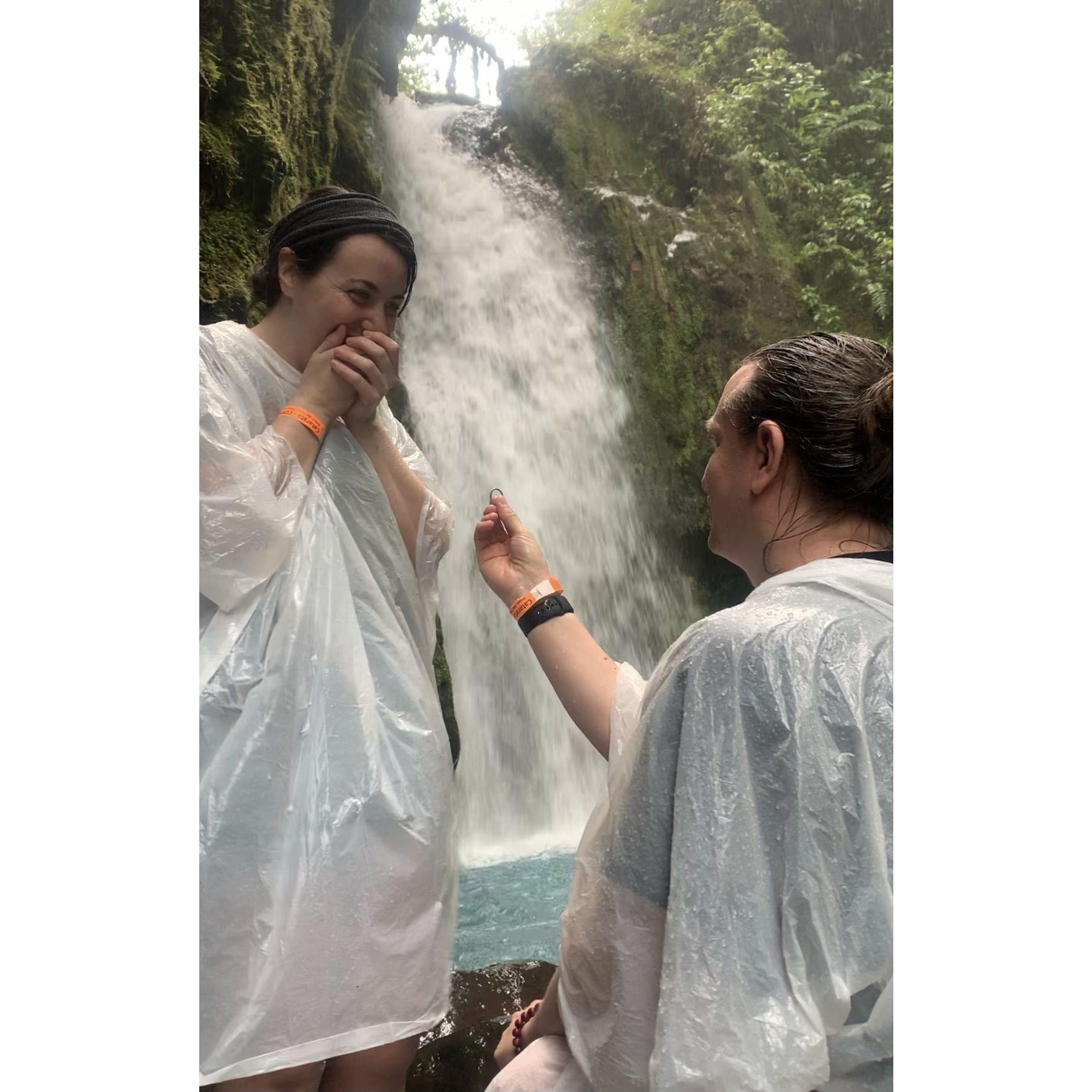 Getting engaged in Costa Rica!