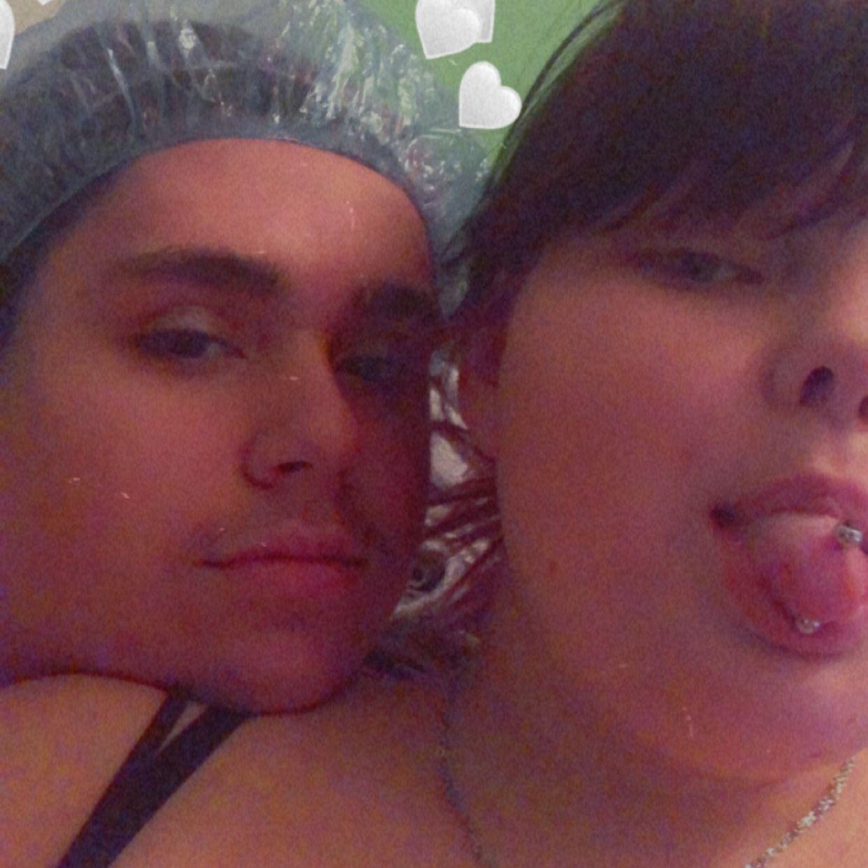The day Noah let me dye his hair. 08/02/2021