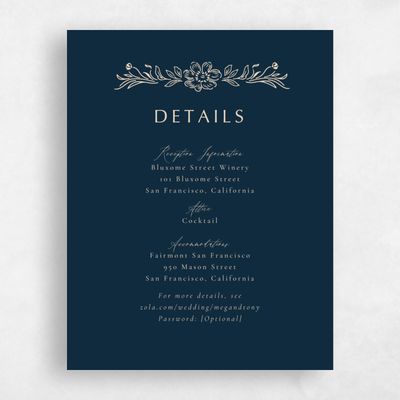 Deepest Teal, Blue Wedding Enclosure - Pasqual