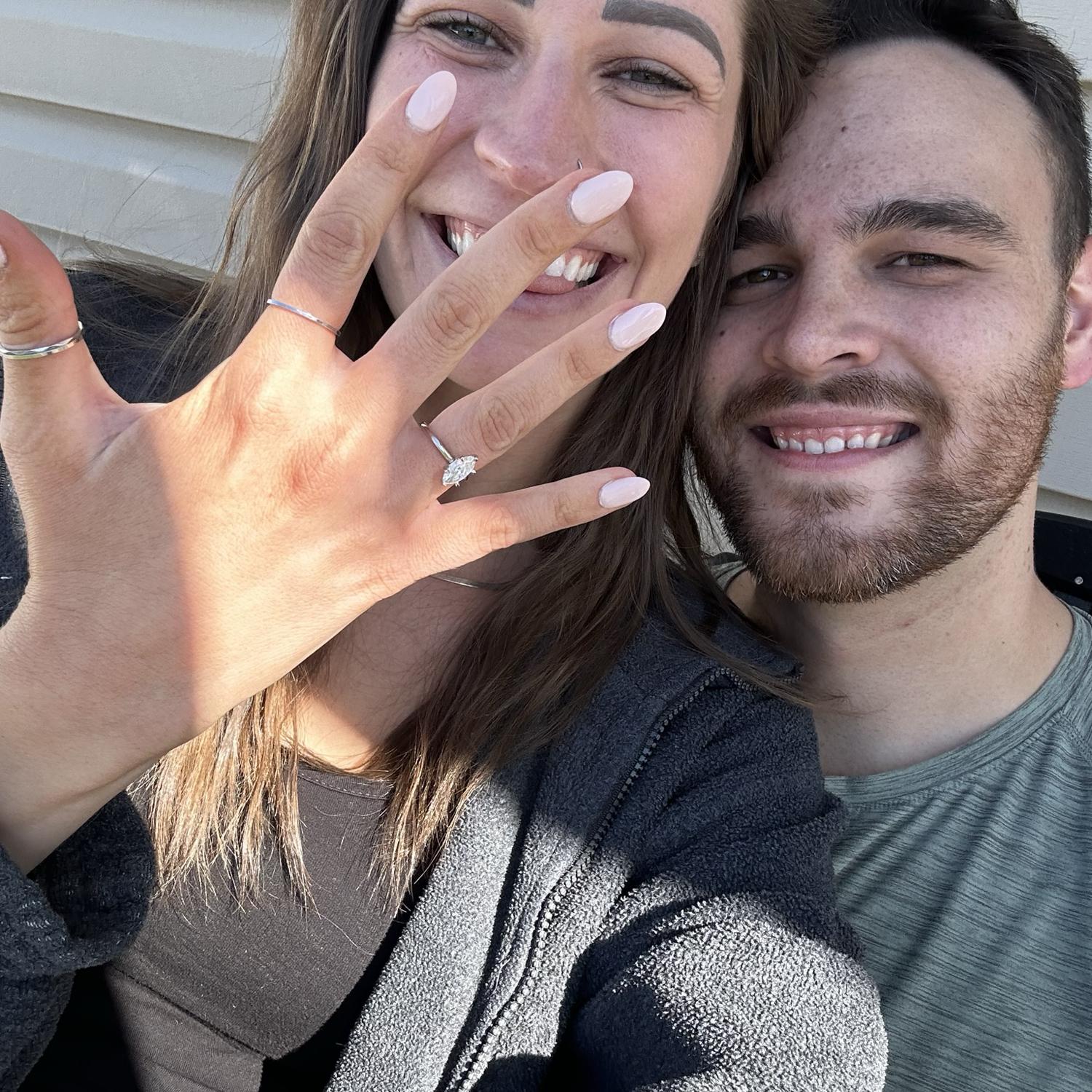 The day we got engaged !