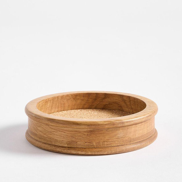 Oak Wood Wine Coaster
