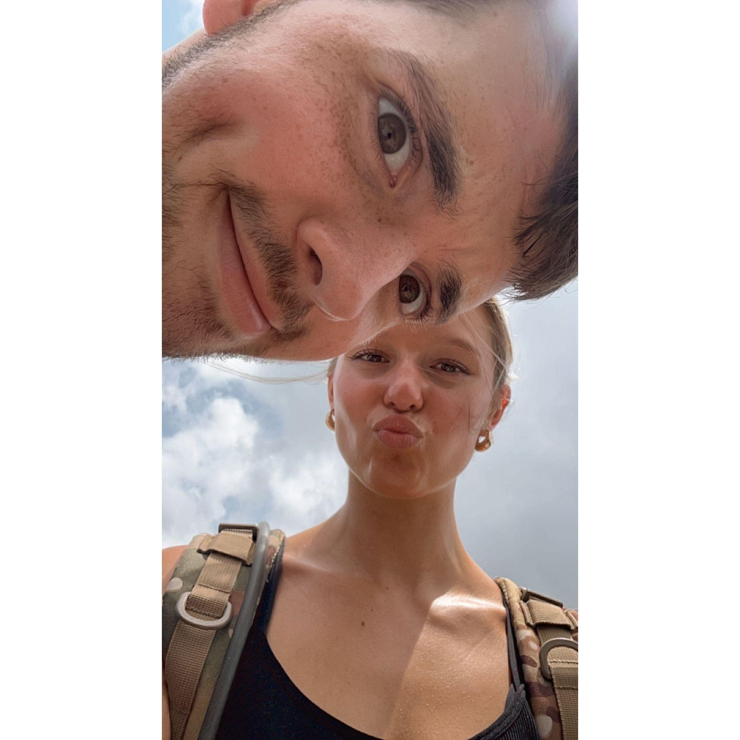 First hike at hanging rock!