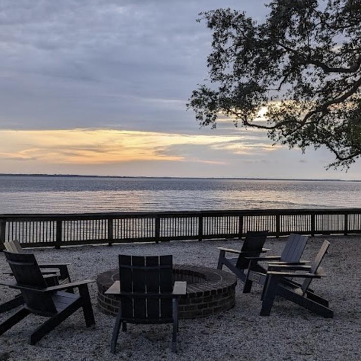 Sunset at dolphin head