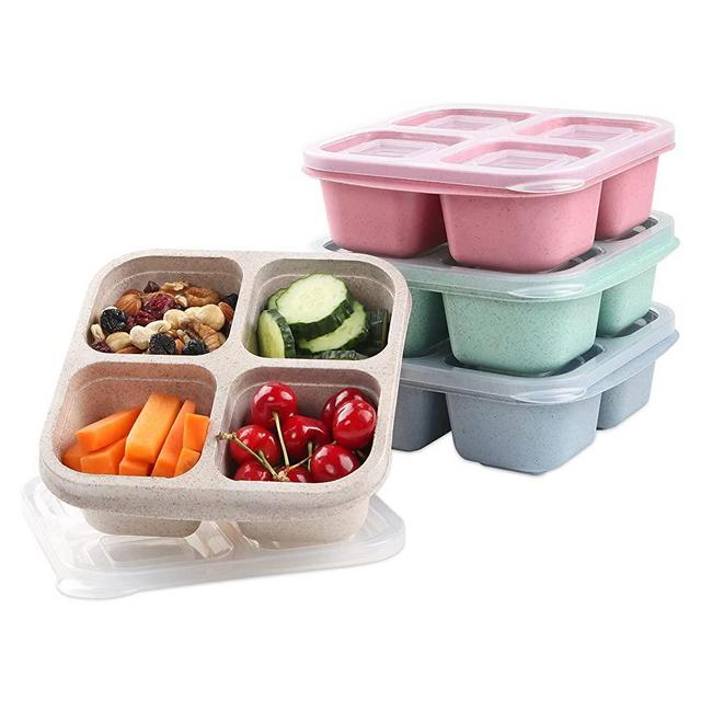 Nutrichef 24-Piece Glass Food Storage Containers - Stackable Superior Glass Meal-Prep Containers Bento Boxes - Innovated Hinged BPA-Free 100%