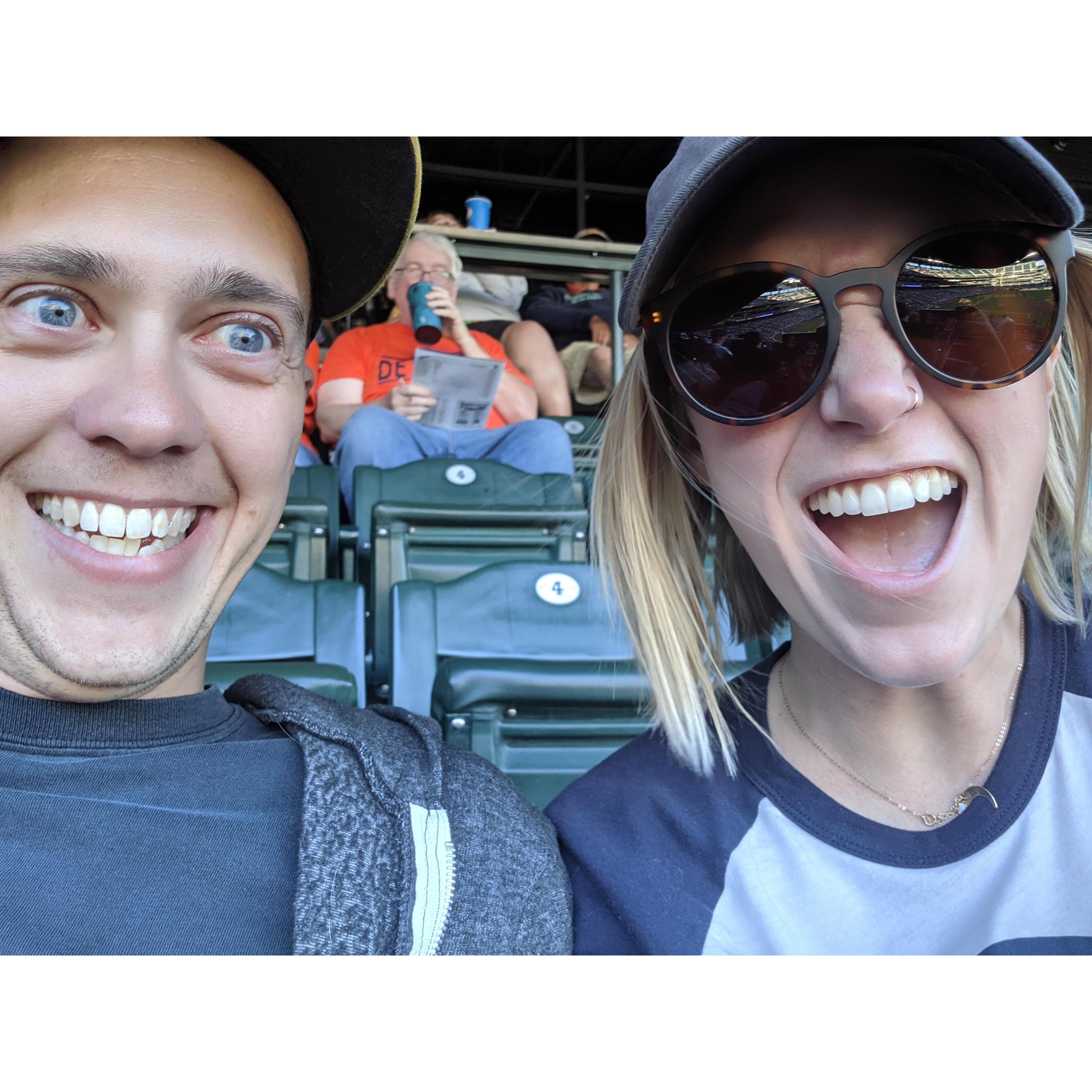 Tigers v. Mariners, 2019 (no, it's not the A's, and no, the Tigers definitely did not win).