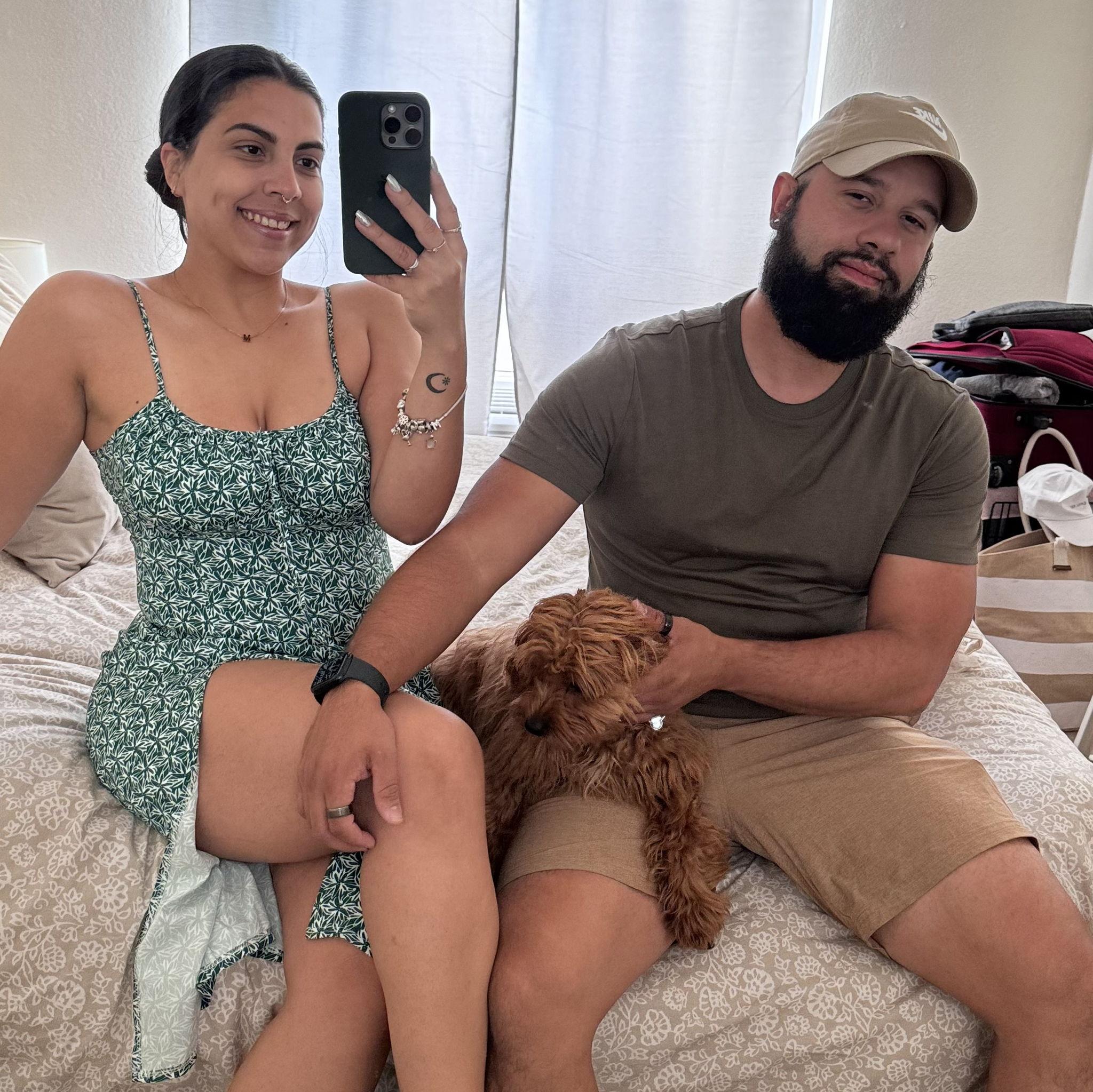 First time for Monica and Leia in PR