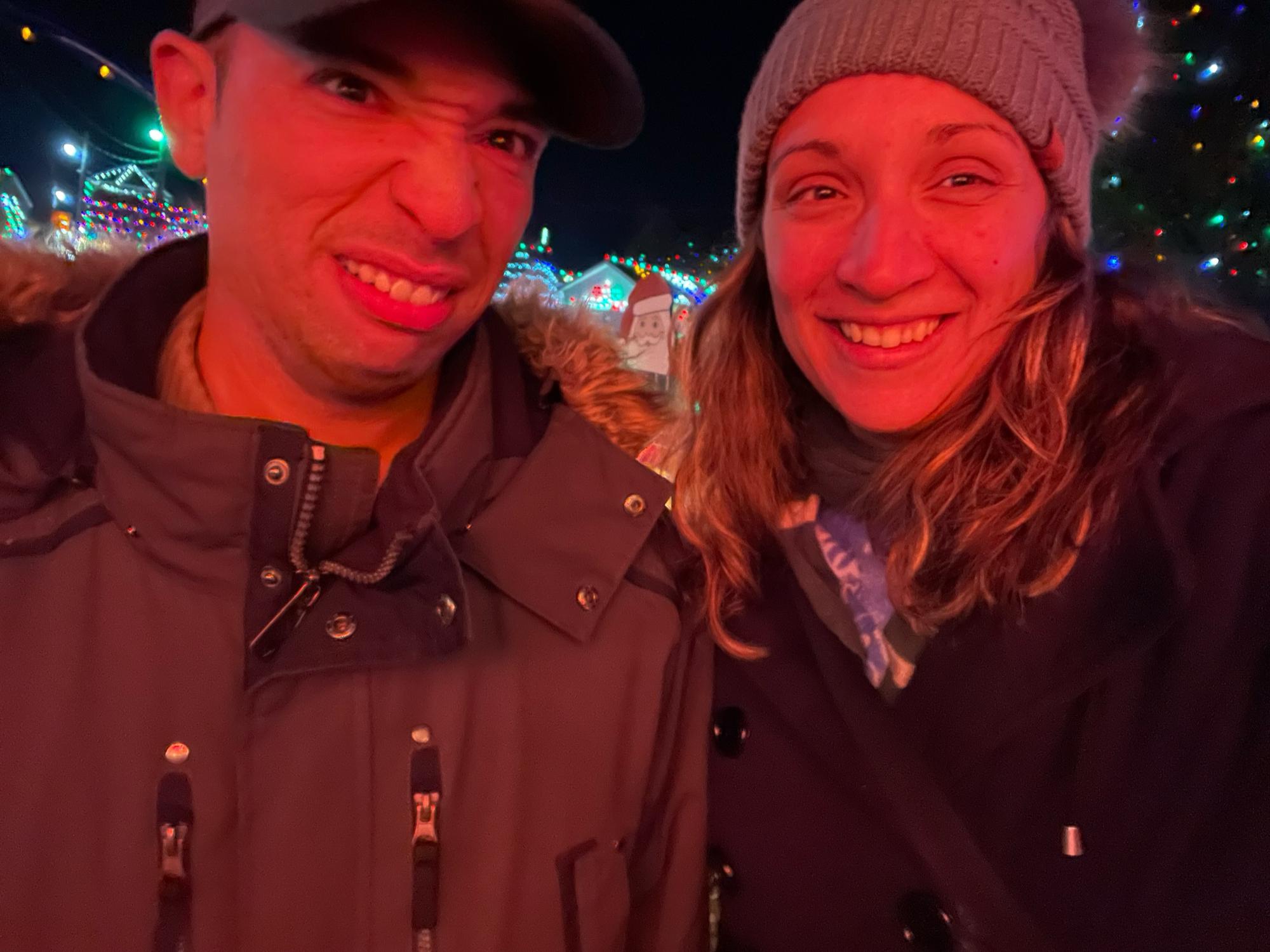 Freezing to death at Koziars Christmas Village- December 2022.