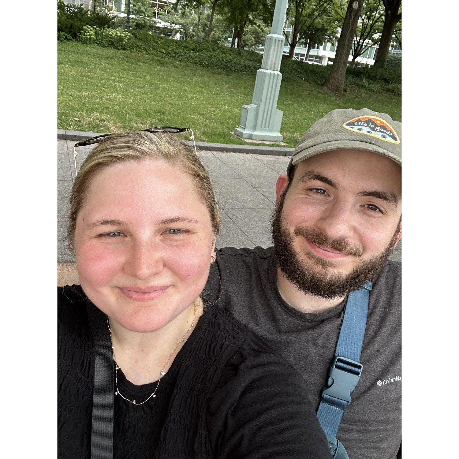 July 2024- Walking along the Hudson in NYC