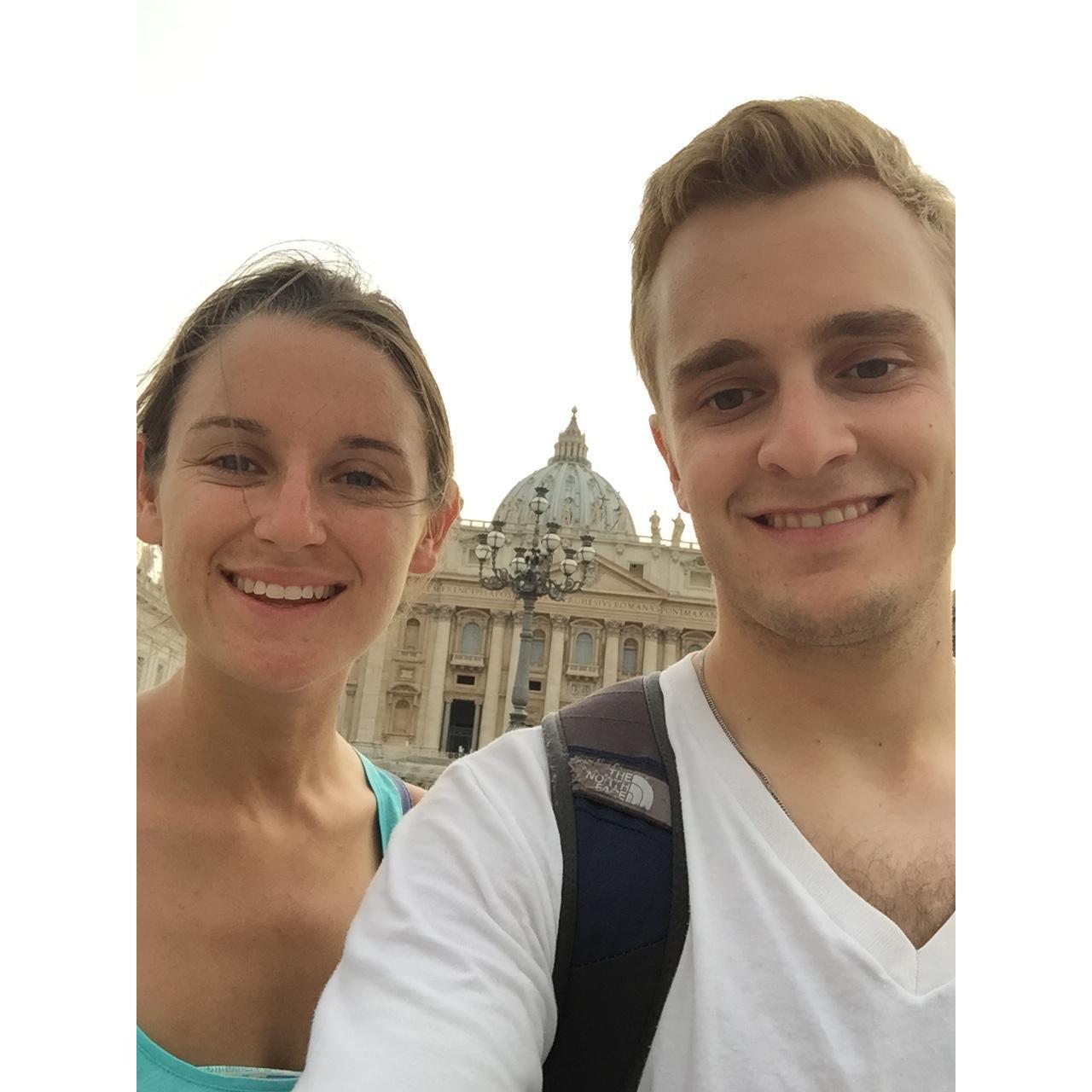 At the Vatican, July 2015