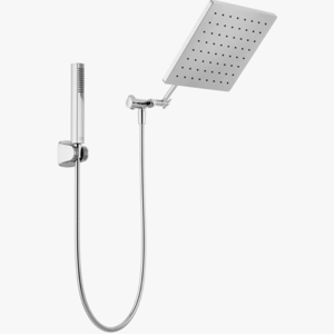 10-inch Raincan Shower Head and Hand Held Shower Combo, Rainfall Shower Head and Hand Shower 75527 - Chrome