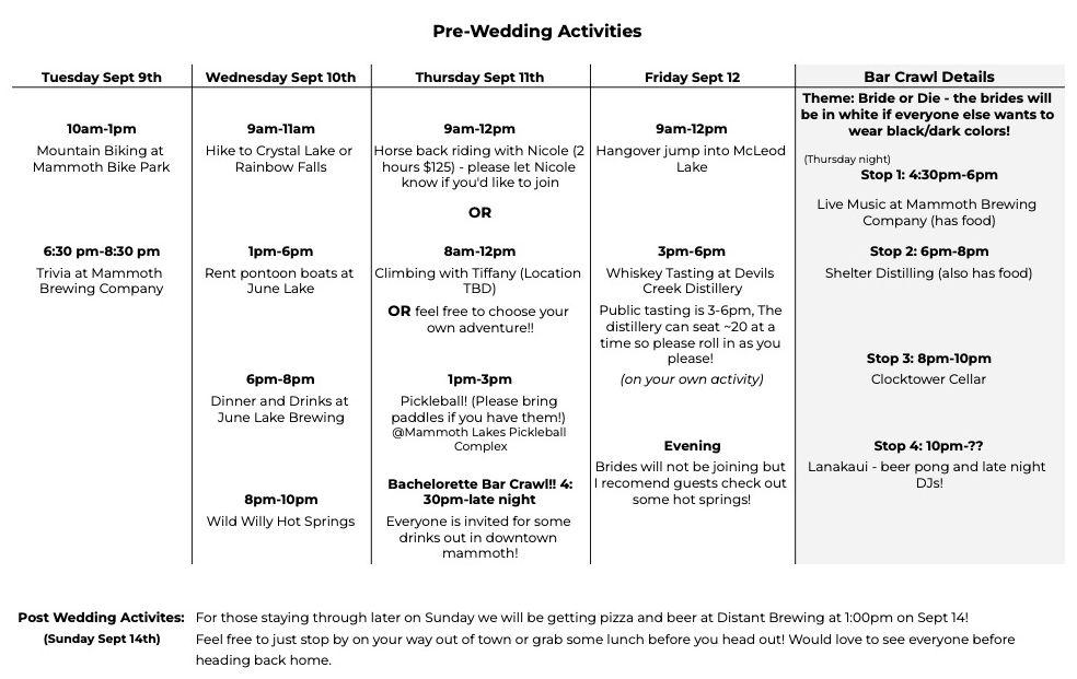 The Wedding Website of Nicole Hayes and Tiffany Boisvert