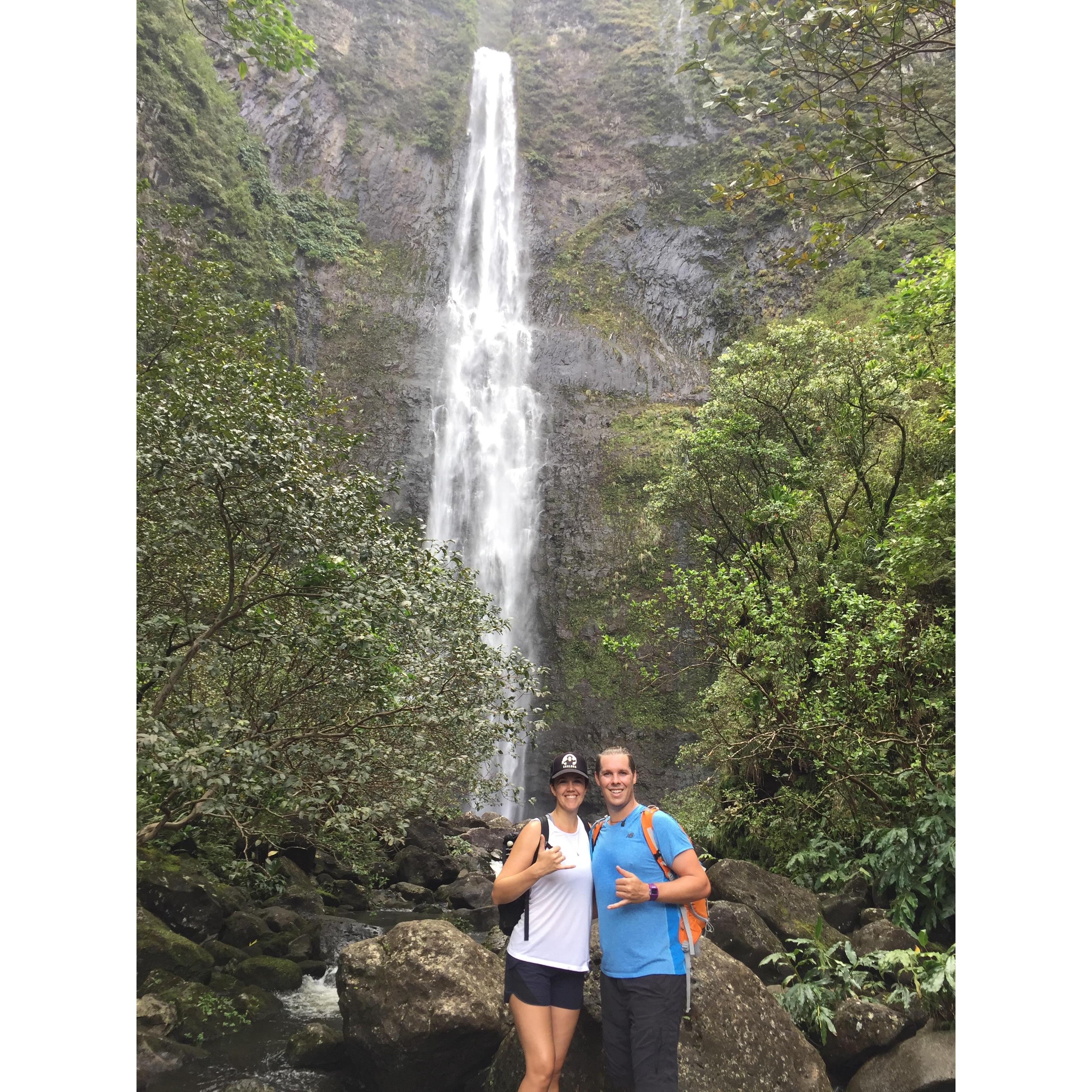 Napali Coast Trail on Kauai'i