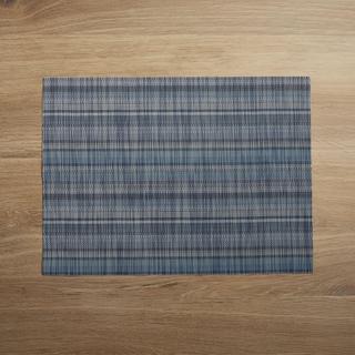 Madras Stripe Blue Placemat, Set of 4