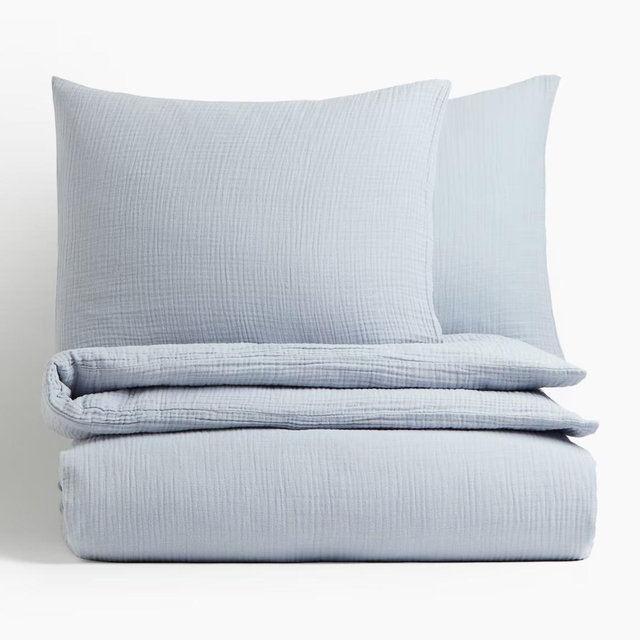 Muslin King/Queen Duvet Cover Set